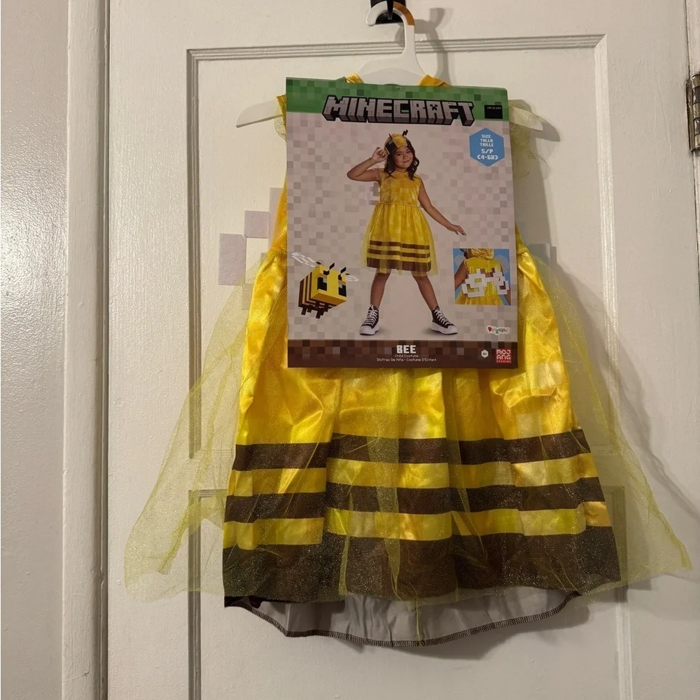 Minecraft Girls Child Costume Sz small